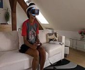 Isabel has a new game in her Playstation VR but she needs.. from new sex has wife leon honeymoon