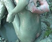 Nicole Turns Her Nude Skin Into Body Art With Mud from nude mud sex girl