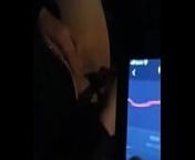 Young Armature Women Masturbating while Man Controls Phone Vibrator App from phone do