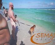 MY NUDE ADVENTURES AT MIAMI BEACH from bbw at beach