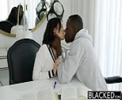BLACKED Megan Rains First Experience With Big Black Cock Part 1 from big black segsi com