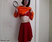 Velma STRIPS for Clues from naked scooby doo cartoon
