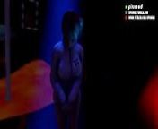 Honoka in stripclub from sfm movie