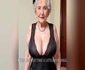 [GRANNY Story] The Old GILF's Secret from granny audio orgasms