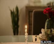 BLACKED Hotwife Brandi gets the gift of BBC for anniversary from prone bone bbw bbc