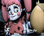 Circus Booby and Bon fun Part 1 from fnaf bonnie and freddy face fucked