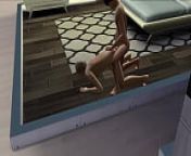 THE SIMS - SUCKING FRIEND from 3d hentai yaoi