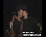 Ebony Wife Tuned Out By Total Strangers In A Tampa Porn Theater. from nonok tampa bulu