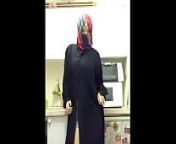 SexyDance in Abaya from desi in netmasala clips abaya muslim girls