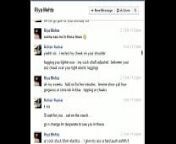 Indian brother rohan fucks sister riya on facebook chat from fuck chat