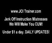 Take out that throbbing cock and stroke it hard JOI from joi fast amp slow stroke along game