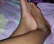 Cheating Feet Caught On Hidden Camera from camara oculta casera de noche