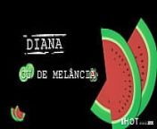 Diana Cu de Melancia: O Novo Fen&oacute;meno de Portugal from diana cu