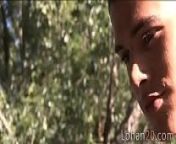 Horny Lohan spies on a wanking boy outdoors from gay outdoor sex videos spy