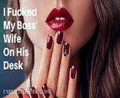 A Married Woman Eats My Pussy After I Fucked Her Man from office boss romance with her stf