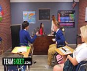 New TikTok Challenge: Fucking In The School&rsquo;s Classroom - Innocent High & TeamSkeet from barely legal max hardcore fucks teen in ass anna