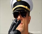 CAPTAIN OFFICER SMOKE AND SPITS ON YOU - 104 from cusa penis sex