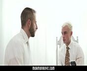 MormonBoyz - Horny twink missionary jerked off by priest from sleeping time force small gay