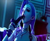 Audio JOI con Jinx. Esta loca quiere hacerte anal y CEI. from ahri want to play with your dick