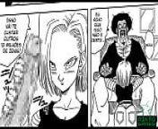 Mr Satan fudendo Android 18 por dinheiro - DBZ parody from 18 anime x