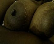 Wife's black tits from bbw huge areolas
