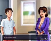 Summertime Saga | Busty stepmom gets fucked during breakfast and at the night comes for more from stepmom cartoon