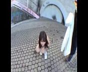 Subtitled classic Japanese public nudity adventures from indian adult prank videos