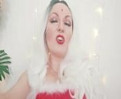 Strapon FemDom POV Video, Xmas Mistress Strap-on Dirty Talk (Arya Grander) from mistress lina peggs me
