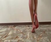 Perfect legs and feet, footfetish from Annaforia from long legs solo feet