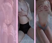 Petite girl loves showing off her small titties - compilation pt.1 from meninas peitinhos