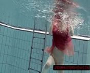 Katya Okuneva in red dress erotic water show from www xxx vdo con naked lsp 07