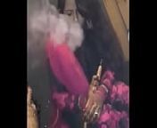 Smoking Newly Married Hot-Girl Taking Hookah! from kallo huka