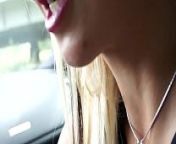 Cheap fuck with a hot blonde from prostitute uncut