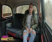 Female Fake Taxi Married man cannot resist Kayla Green's huge boobs from fake all