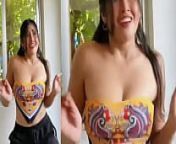 Sofia Ansari desi dance masti open dance video masti from kashaf ansari boobs