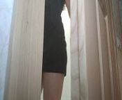 Man caught a girl in the toilet and used her hole for creampie from peeping holes voyeur videos y