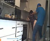 Spycam caught my wife cheating with my stepson from stepson fucking my wife