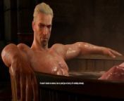 The Witcher 3 Episode 1: Bath Time at Kaer Morhen from medieval