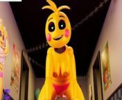 FNAF CHICA DICK RIDING IN CAFE | FIVE NIGHTS AT FREDDY HENTAI ANIMATION 4K 60FPS from fnaf sfm toy chica and mangle