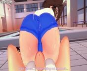 Anzu Gives You a Footjob To Train Her Sexy Body! Yu-Gi-Oh! Feet Hentai POV from yugio