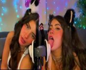 ASMR TWO Cats Flirt and Lick Your Ears with Eye Contact layeredsounds - CorneliustheCat ASMR from anna haven nude asmr joi leaked mp4 download file pornleaks