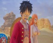 One Piece Odyssey Nude Mod Installed Game Play [part 14] Porn game play [18+] Sex game from luffy pixxx