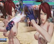 The King of Fighters XV - Elisabeth Nude Game Play [18+] KOF Nude mod from the king of fighters