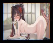 Hutao From Genshin Impact Gets Creampie Inside Pussy At DoggyStile! from toone genshin impact