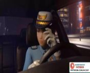 POLICE D.VA PATTROLING THE STREETS AND FIND SOMETHING... from something 3d hentai heroines xxx video all
