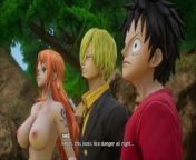 One Piece Odyssey Nude Mod gameplay Part 3 [18+] Adult Mod Gameplay Walkthrough from one piece nami game