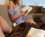 HOT 🥵 Stepmom Reads a Book Together, and Sucked My Dick! We Fucked While Alone! from samie duchamp