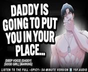 Riding Daddy's Dick While He Chokes You | AUDIO EROTICA | YSF | Male Moaning ASMR from heidi cartoon sex com