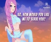Submissive Flight Attendant Eagerly Serves Your Every Need [Service Sub] [Animated] [Audio Hentai] from yuval levy hot bikini