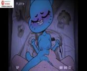 Gumball's Mom Hard Fucking On Camera For Money | Furry Hentai Animation World of Gumball from taemtaemburin rule34